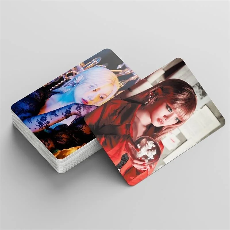 10/25/55pcs niedlichen Gidle Lomo Karten für Fans Sammlung Geschenk koreanischen Briefpapier Schul bedarf Album Idol Kpop Foto karten