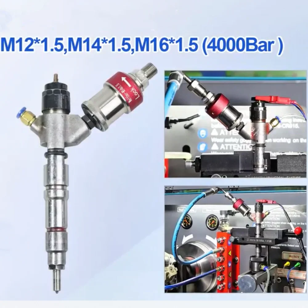 NEW! CRIN Diesel Common Rail Injector Adaptor 400Mpa Quick Connector Fuel Nozzle Self Locking Joint