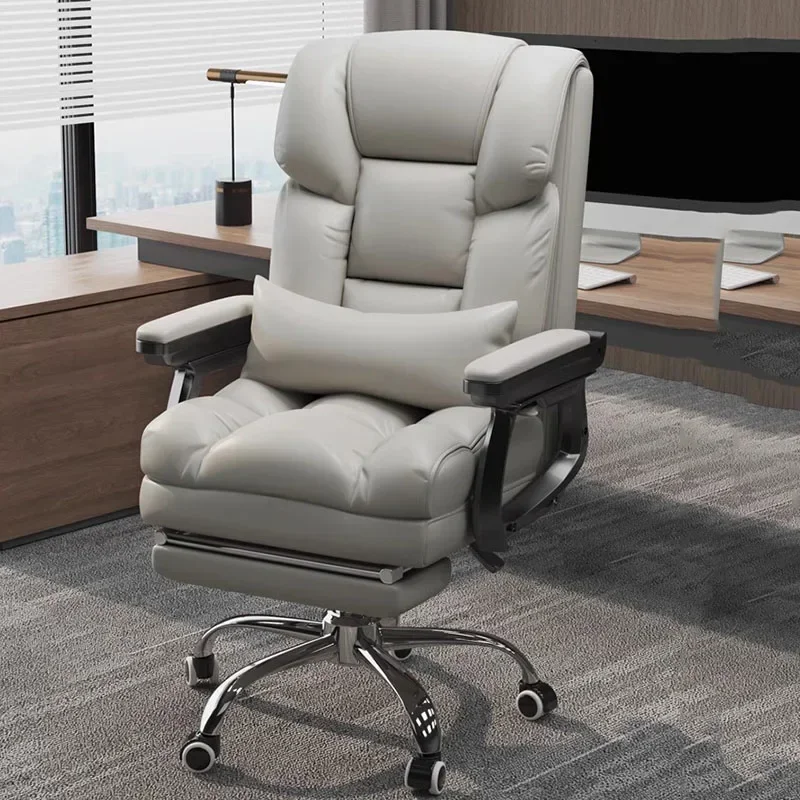 Massage Swivel Office Chair Adjustable Ergonomic Arm Wheels Office Chair Comfortable Sedentary Chaise De Bureau Office Furniture