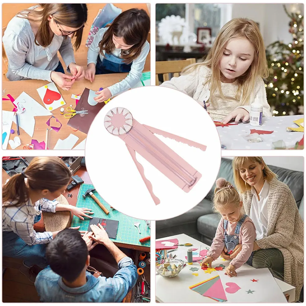 قطعة واحدة 12 في 1 لقطع الورق مع دليل خط القطع، 360 درجة ° دوران، مناسب لسكرابوكينغ اليدوية والبطاقات ورق تغليف صندوق الهدايا. #6