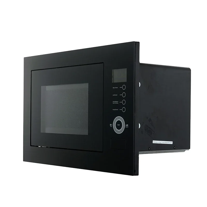 Household multifunctional embedded automatic microwave oven