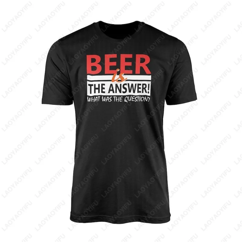 

Футболки унисекс «Пиво — отвес», Октоберфест, что был вопросом, комедия, забавные футболки для питья, подарки для мужчин и женщин, хлопковые топы