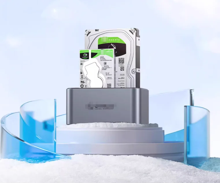 

Dual 10Gbps mechanical hard disk external box 3.5 inch storage reader solid state hard disk base