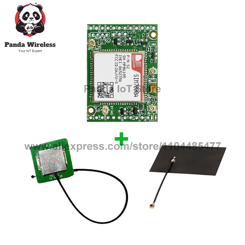 

SIM7000G SIM7000A SIM7000E Core BOARD LPWA+NBIOT+CATM+GSM B1/B2/B3/B4/B5/B8/B12/B13/B17/B18/B19/B20/B25/B26 с GPS-антенной FPC