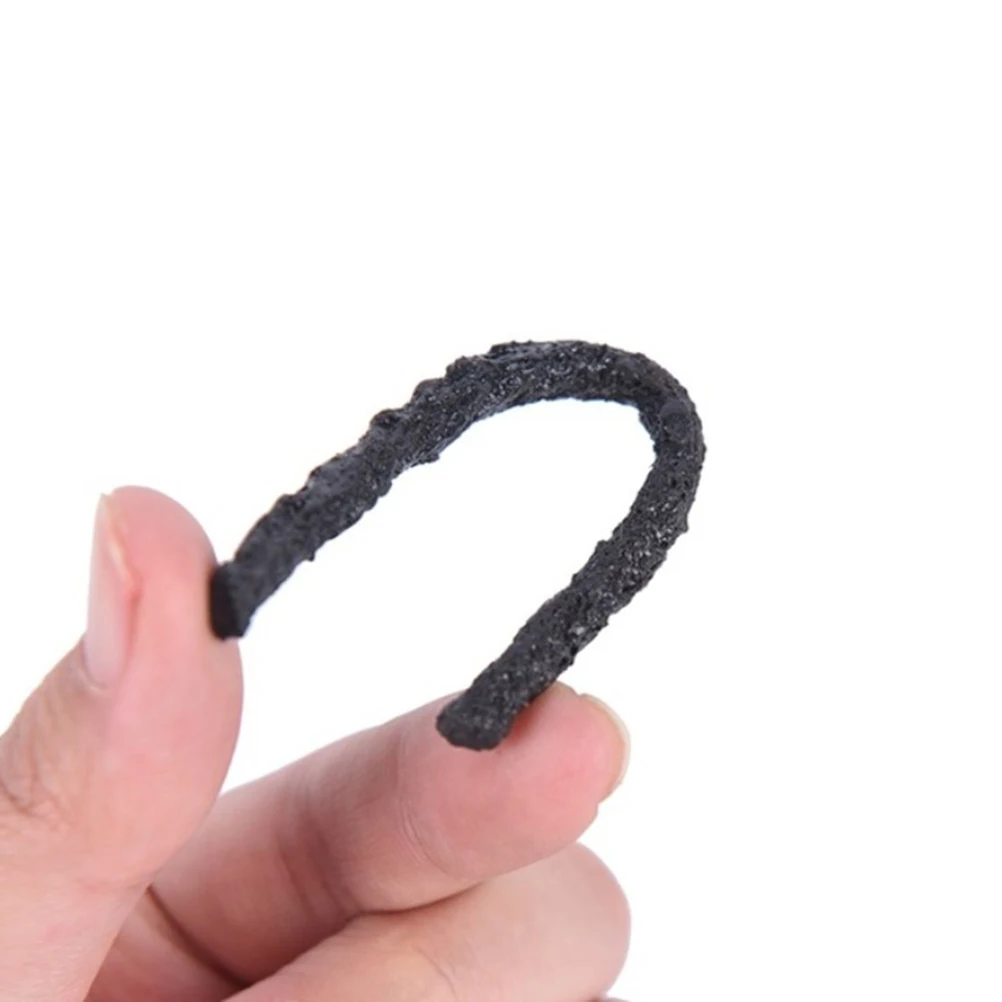 

50 pcs Tire Stick for Car Tubeless Tyres Quick Tire Seal Strip Seal Strip Black Adhesive Puncture Solution Bike Tools