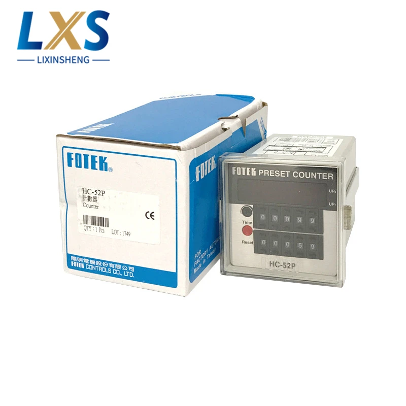 Taiwan FOTEK HC-51P/HC-52P Five-digit LED Industrial Digital Preset Counter