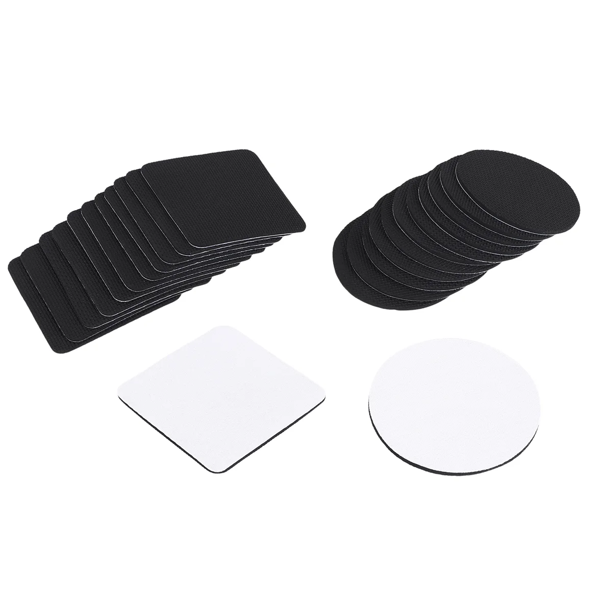 ABPO 24 шт., пустая подставка  – обзор и цена Coaster Sublimation Blank