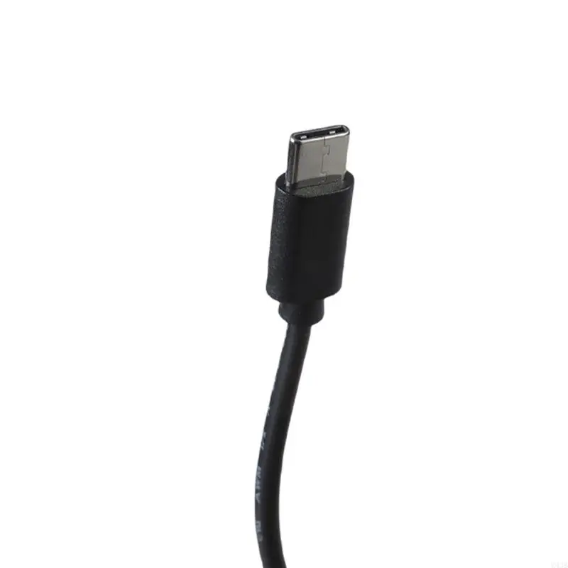 K43B USB to Type C Extension Power Cable USB to Type C Charging Cable With Switches for LED Lights, Fan, Small Lamp 5V3A