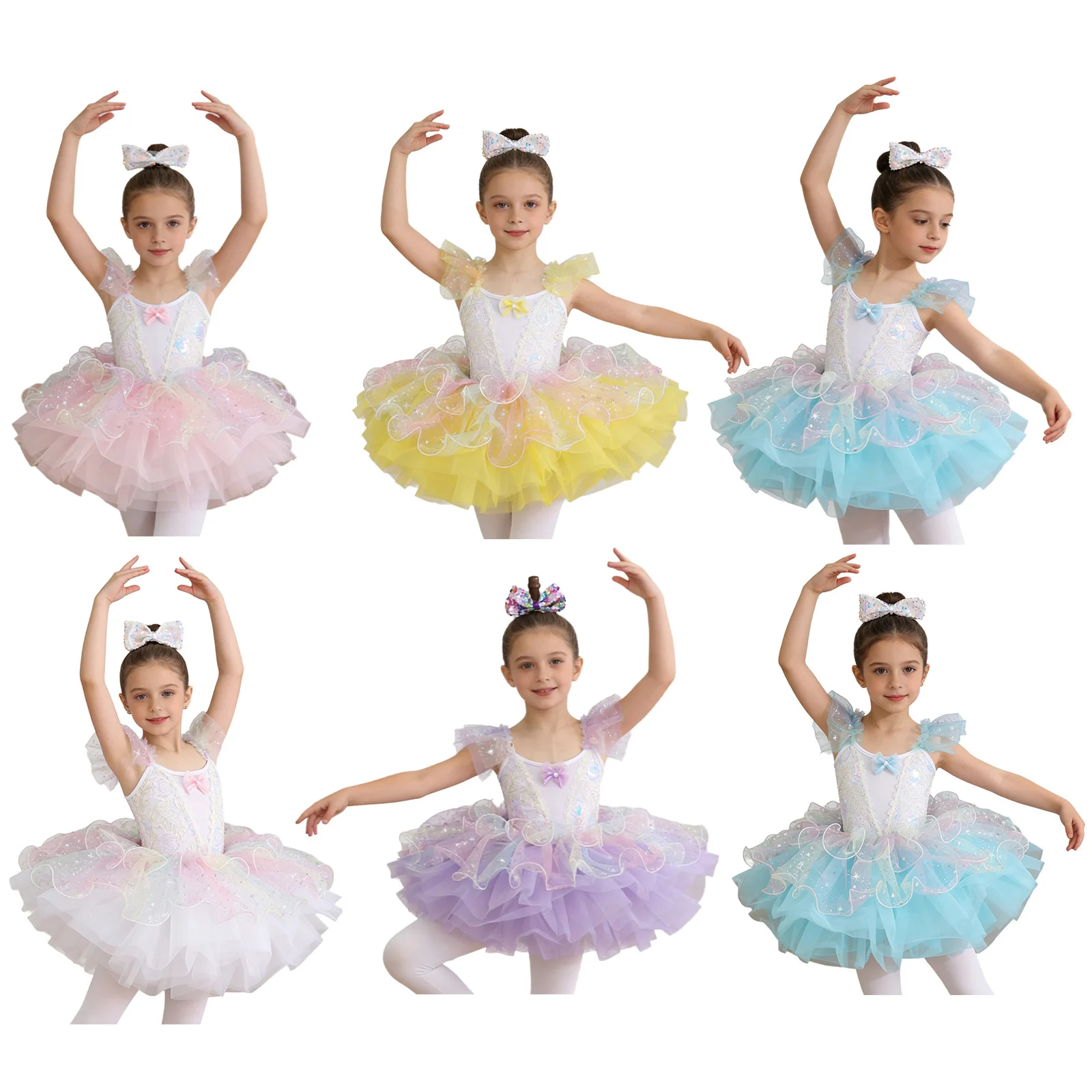 kids-ruffle-sleeve-floral-gymnastics-leotard-dress-girls-princess-costume-ballet-tutu-ballerina-costume-performance-dancewear
