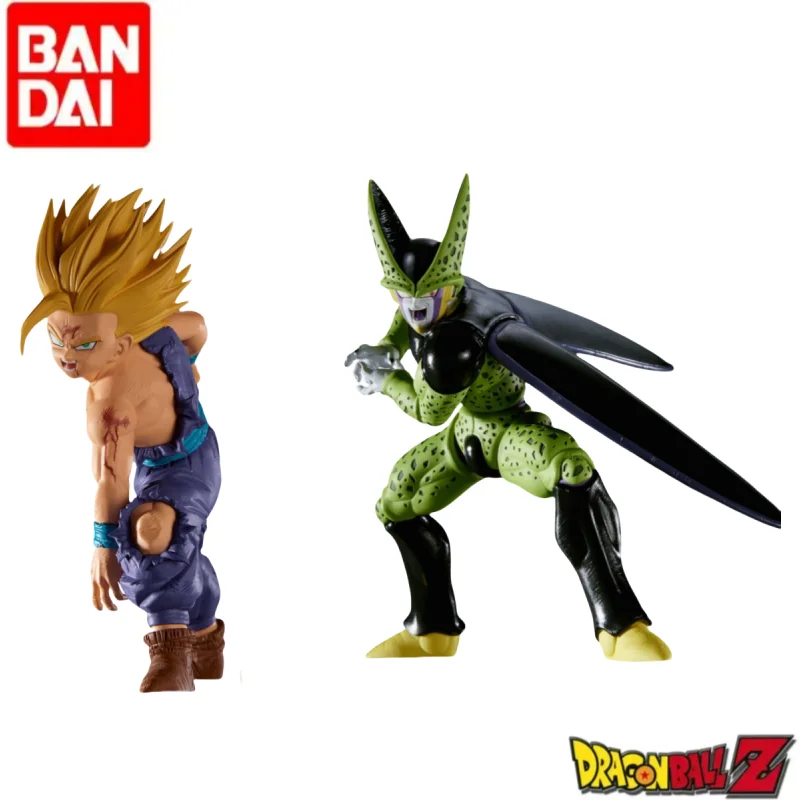 

В наличии Bandai Original Dragon Ball Banpresto Son Gohan Cell Фигурка Модель Украшения Статуя Праздничные Подарки Аниме Товары