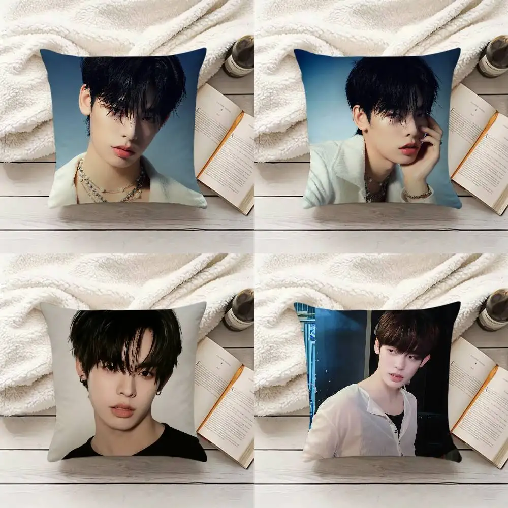 P-Por S-Suppakarn Qin Pillow Cover Sofa Cushion Cover Home Room Decoration Children Gift
