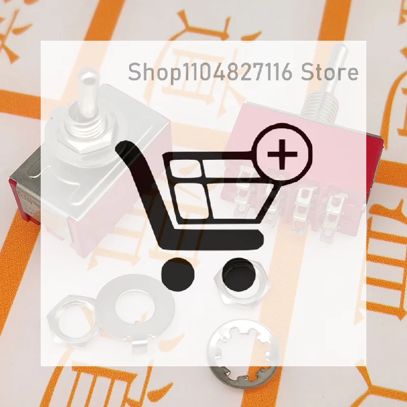 

1 шт. 12-контактный тумблерный переключатель, красный, 2/3 положения, ON-ON, DPDT, миниатюрный, 5А/125В-2А/250В AC, кнопочный переключатель MTS-402