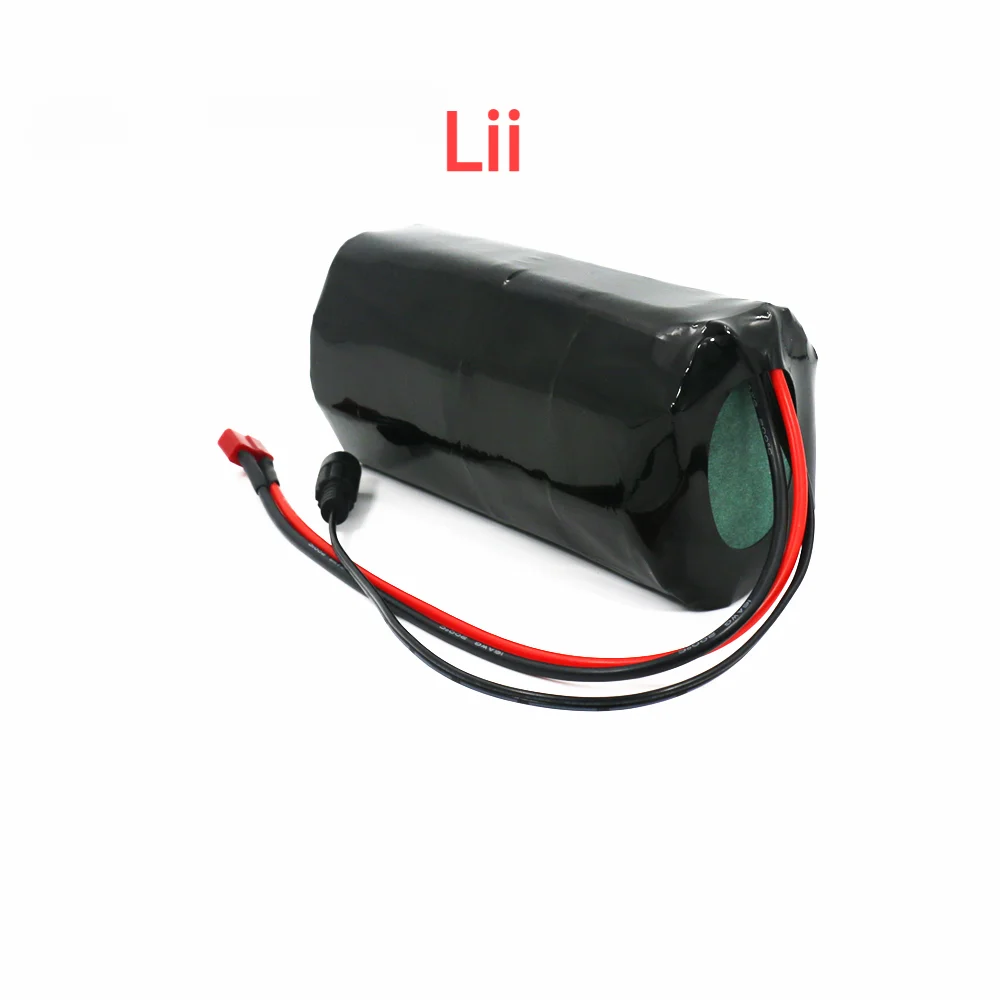 

Lii 36V 10S2P 6.4Ah 18650 Lithium Battery Pack 3200mAh Cells for Ebike Motorcycle Electric Vehicle 300W Built-in 15A BMS DC+T