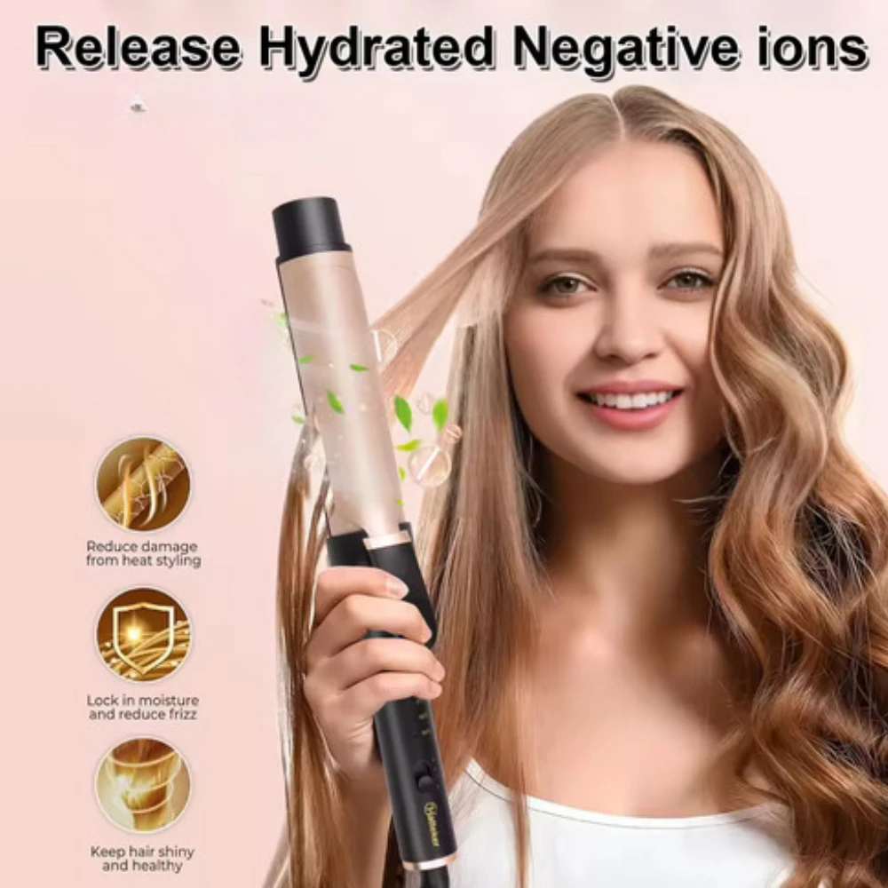 

Модная плойка для завивки волос 36 мм для создания французских ленивых локонов и подкручивания челки, для домашнего и профессионального использования