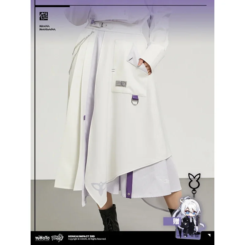 ss23Mihoyo Kiana Kaslana Theme Of Time Gravel Chasing Light Skirt Herrscher Of Flamescion