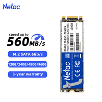 Netac M2 SSD 120GB SSD 240GB 480GB M.2 2280 SSD SATA ngff hdd Internal Solid State Drive Hard Disk for Laptop