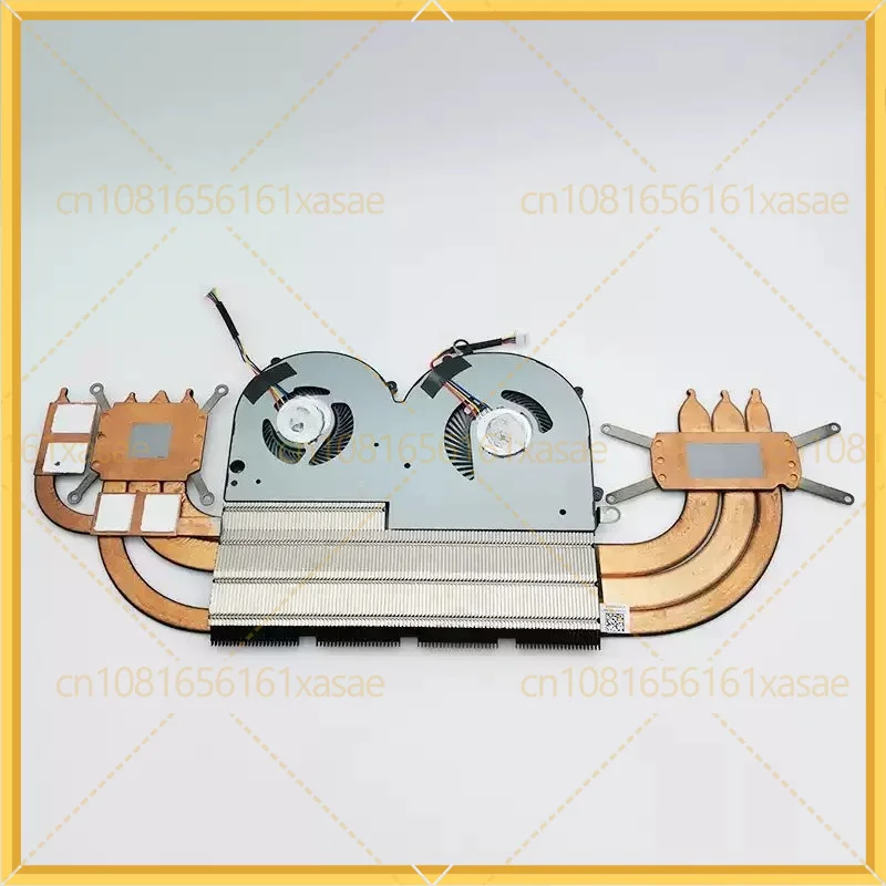 New Laptop Cooling Heatsink Module With Dual Fan Heat Pipe Replacement for MSI Summit E16 Flip Evo MS-1591 Notebook