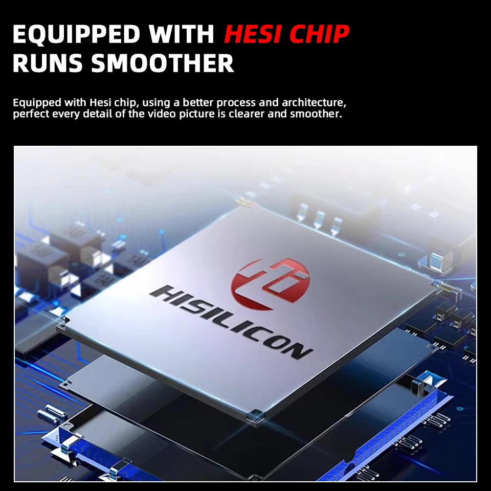 Yangood 4K Dashcam 2.99 بوصة جهاز تسجيل فيديو رقمي للسيارات حلقة تسجيل مسجل فيديو يدعم WIFI GPS للرؤية الليلية 24H وضع وقوف السيارات الصندوق الأسود #3