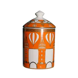Geometric Patterns Ceramic Candy Jar Aromatherapy Candle Cup Cosmetics Jewelry Storage Bottle Home Coffee Tea Jar Art Decoration