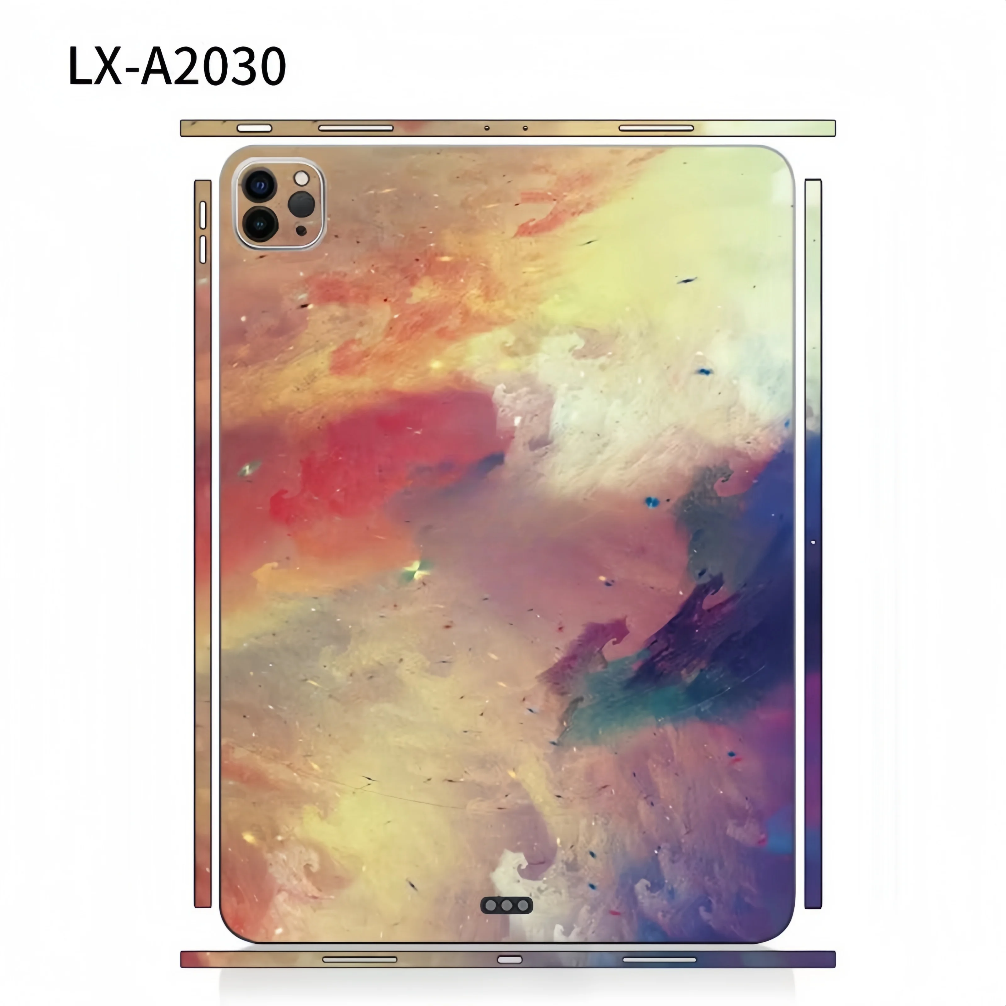 Dla iPad Skins Cover Naklejka Folia ochronna Pro 11 12.9 2022 2021 2020 Air 4 5 Naklejki na tablet Naklejki chroniące przed zarysowaniami — zdjęcie produktu 3