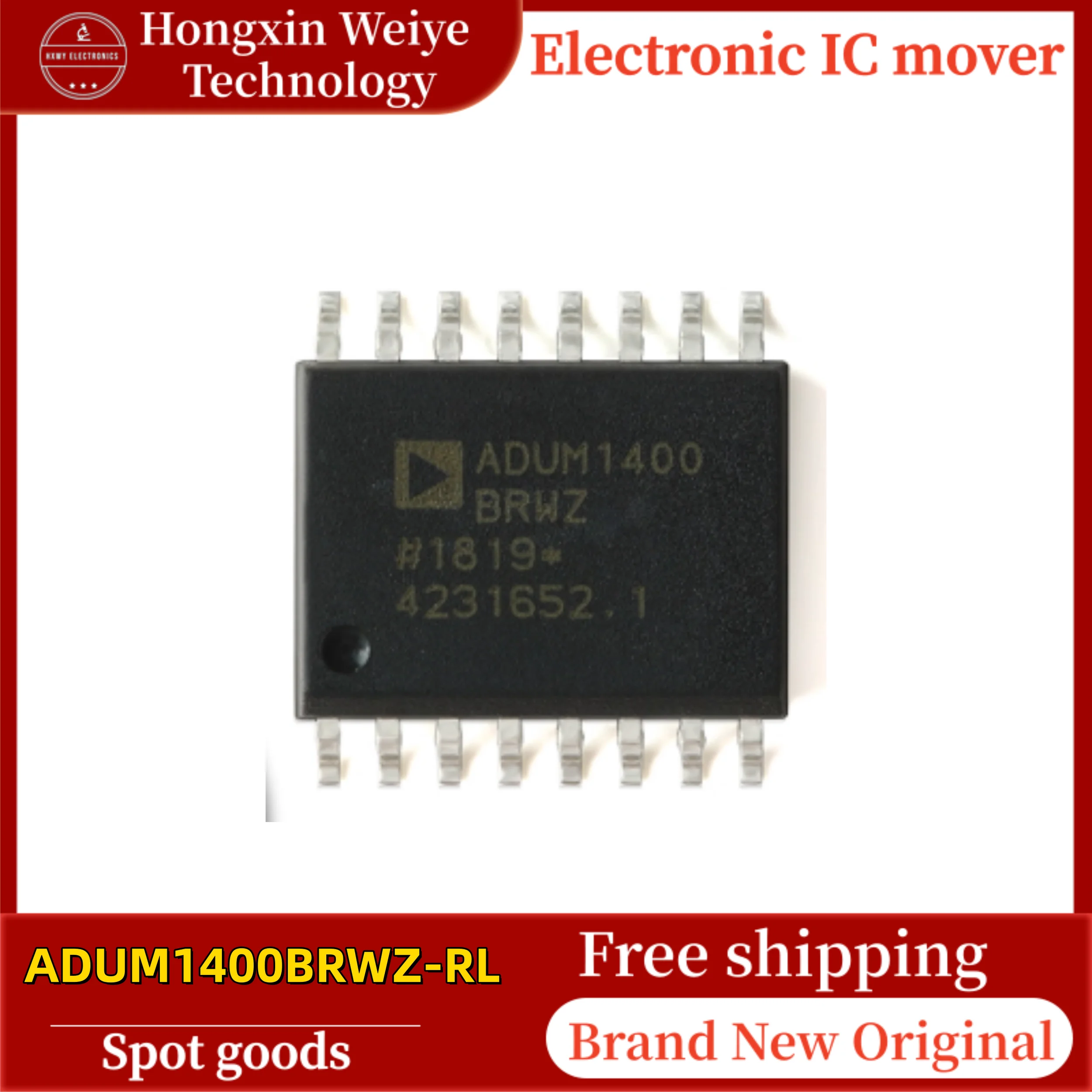 

2/10 PCS ADUM1400BRWZ-RL ADUM1400BRWZ SOIC-16 Digital Isolator Brand New In Stock Free Shipping