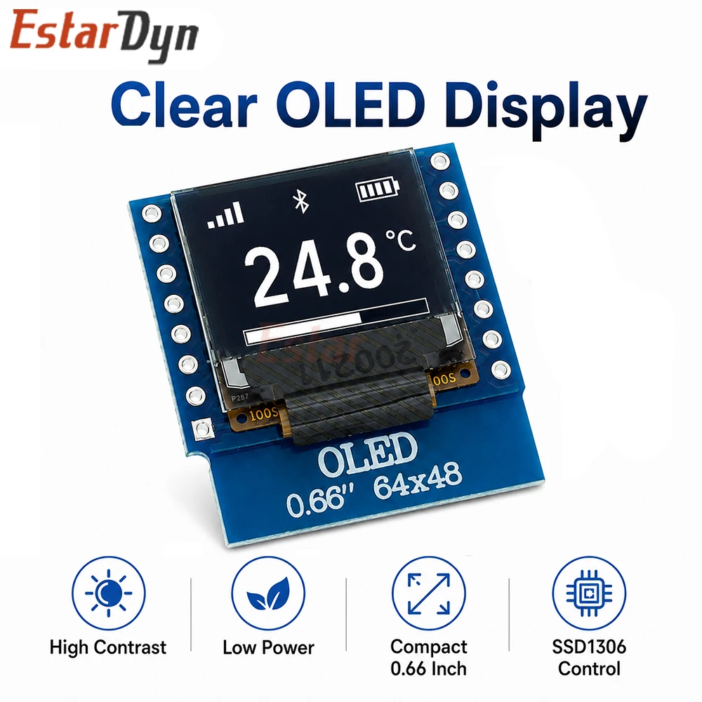 وحدة عرض OLED من Estardyn مقاس - مراجعة Smart Garden Esp32 وسعره