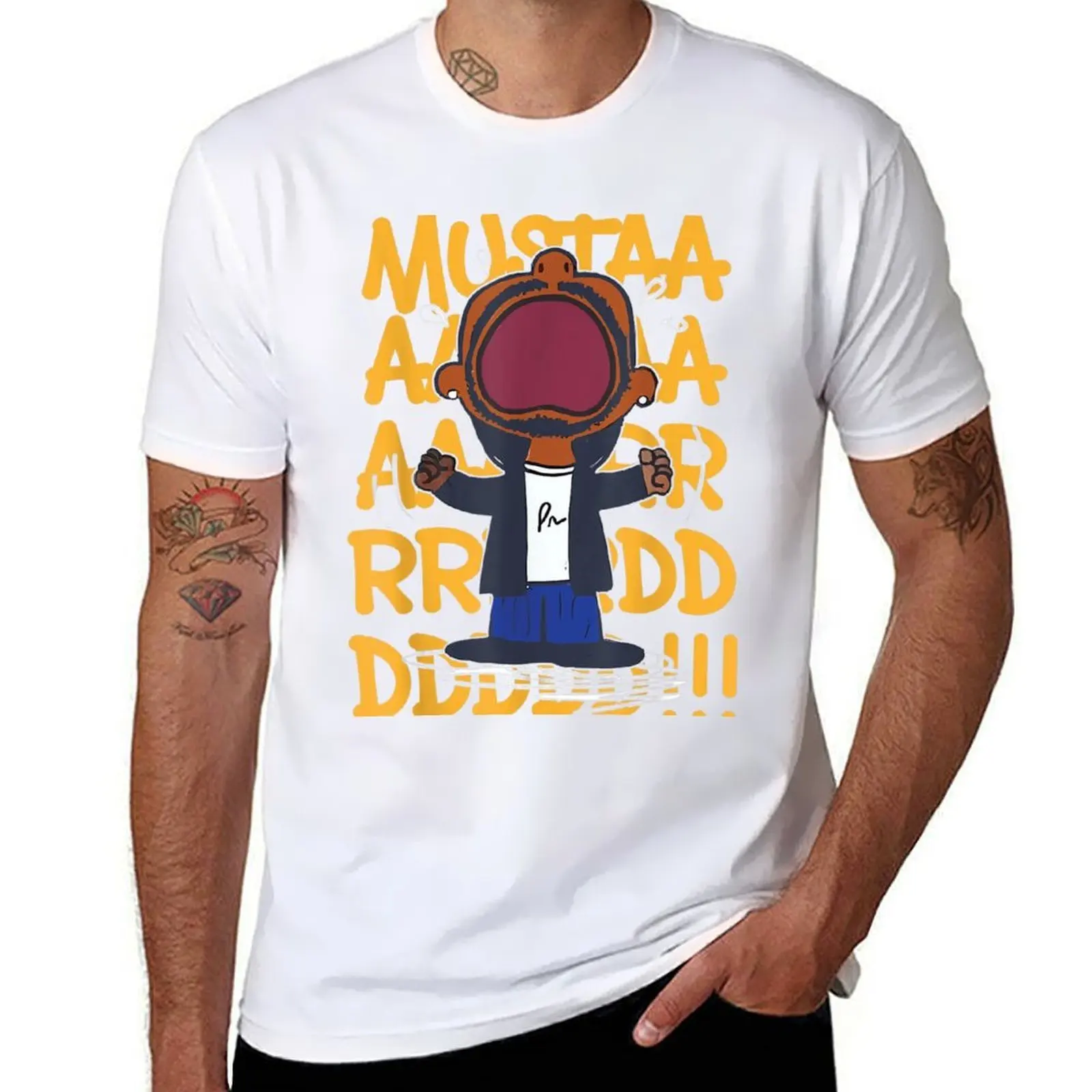 

Mustard TV Off Parody Cool Hip Hop Music T-Shirt anime tshirt man graphic t shirt T-Shirt