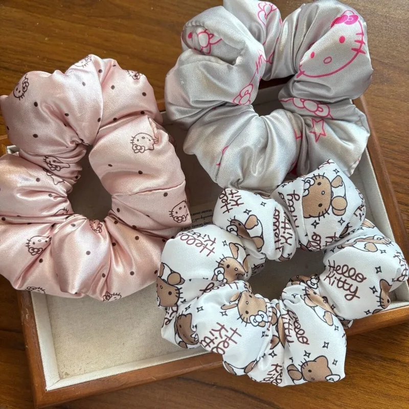 

Kawaii Hello Kitty Sanrio Children Lovely Cartoon Hair Band Hair Decoration Students Hair Band Christmas Gifts for Kids