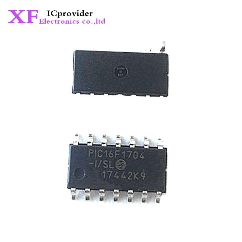 10PCS/lot PIC16F1704-I/SL IC MCU 8BIT 4K FLASH 14SOIC PIC16F1704-I 16F1704 PIC16F1704