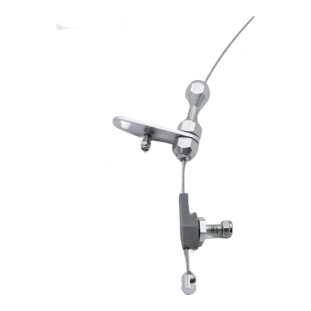 

For Ford C6 For Ford C-6 Transmission Kickdown Cable Silver Stainless Steel Easy Installation Precision Engineered