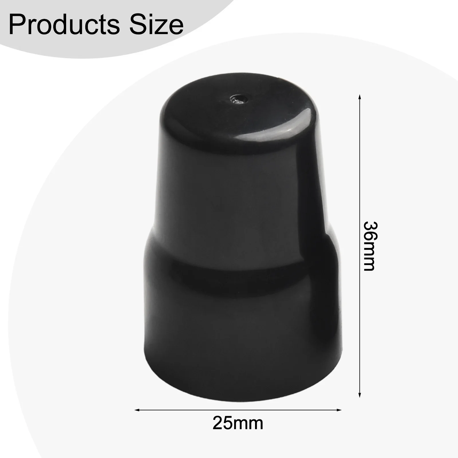 Capuchon en plastique ABS pour la protection des vannes, options amples GT, longue durée, ajustement commun pour les vannes pour l'entretien de la voiture, 20mm