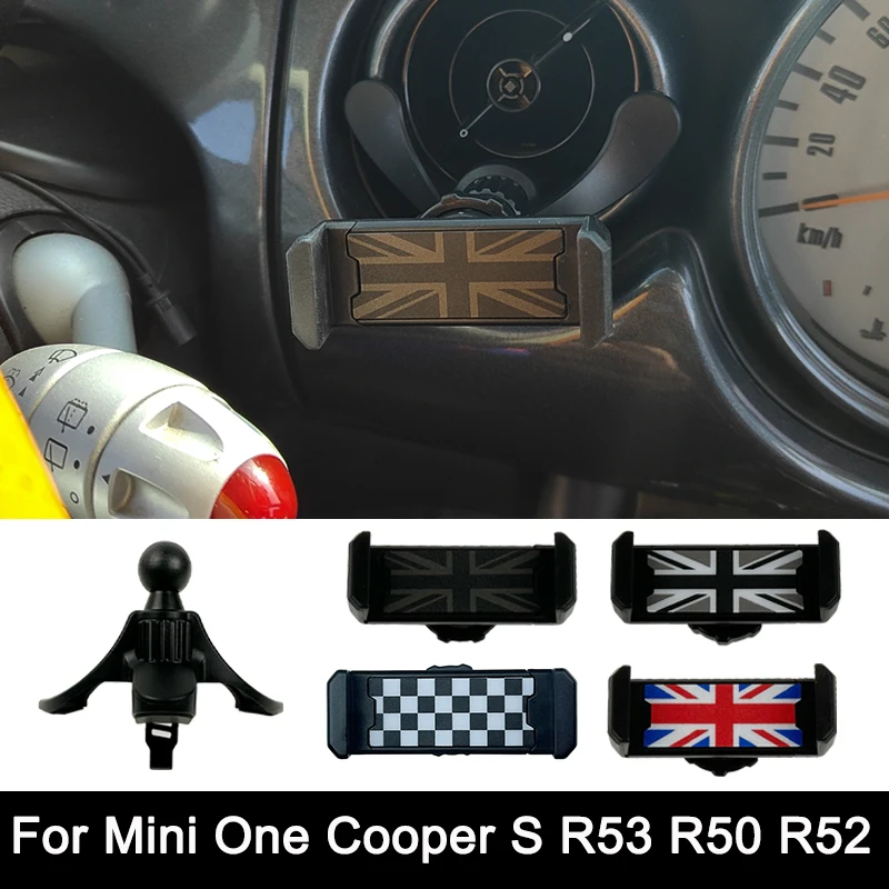 Auto-Lüftungsschlitz-Handyhalterung für Mini One Cooper S R53 R50 R52 Auto-Styling-Zubehör