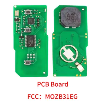 Jingxin MOZB31TG 2/3 tlačítka Inteligentní dálkový klíč pro Toyota Prius Corolla Verso Camry 2002-2009 312 MHz 433 MHz 4D-B9 čipový inteligentní klíč 10 nejlepší prodej Výměna klíče u Toyoty Verso - №1