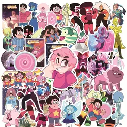 50PCS/Bag Cartoon Steven Universe Stickers DIY Motorcycle Travel Luggage Guitar Skateboard Decals Sticker for Kid Toys Gift