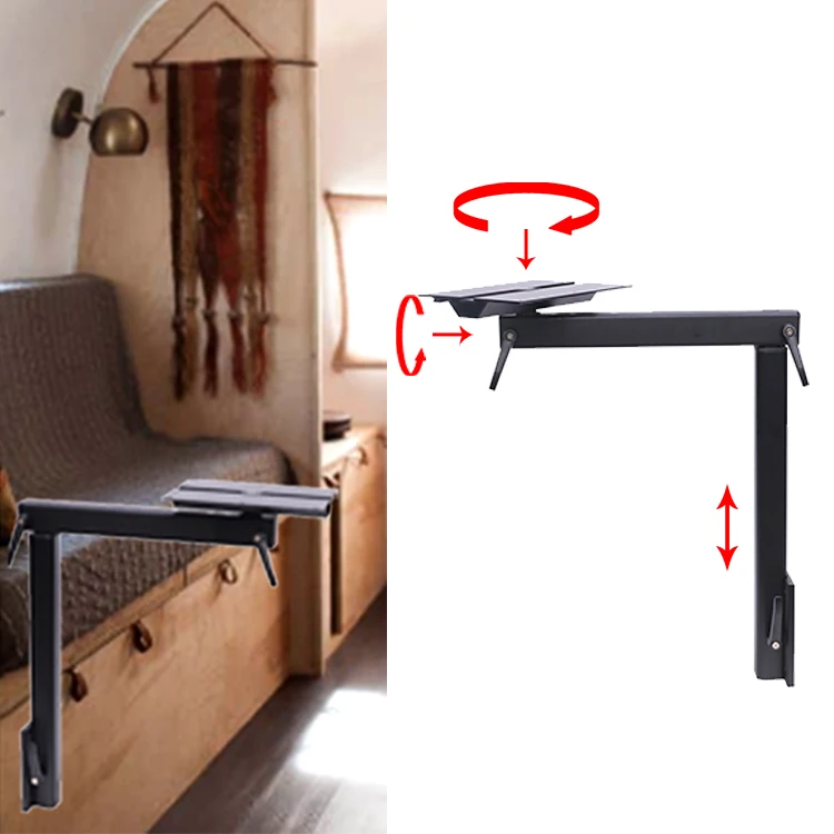 

CampervanTable Legs With The Double Swivel Function For Sofa The Caravan RV Boat Camper Van Accessories Travel Trailer