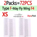 72 piezas Tipo F4 XS