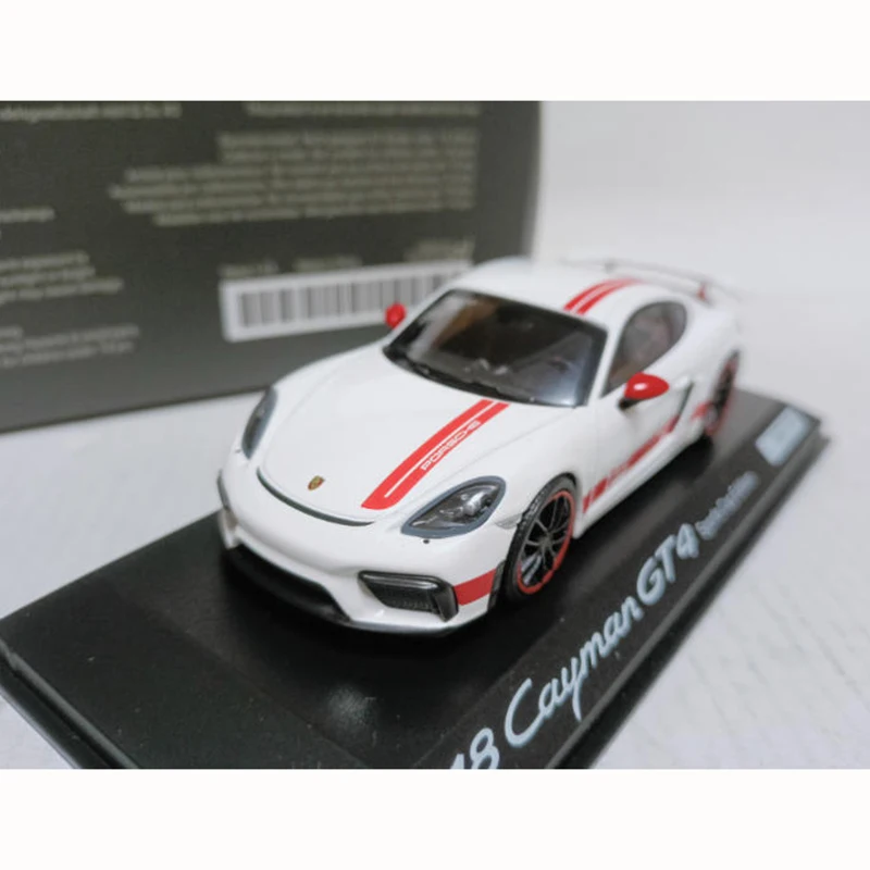 

Minichamps 1/43 718 Cayman GT4 Sports Alloy Car Model Collection Display Ornament Toy Gift