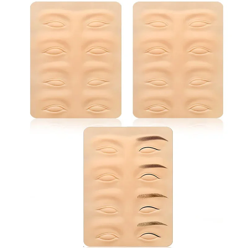 

Практика татуировки, принадлежности для микроблейдинга кожи, подводки для бровей, практика латексной кожи, перманентный макияж, инструмент для обучения татуировке бровей