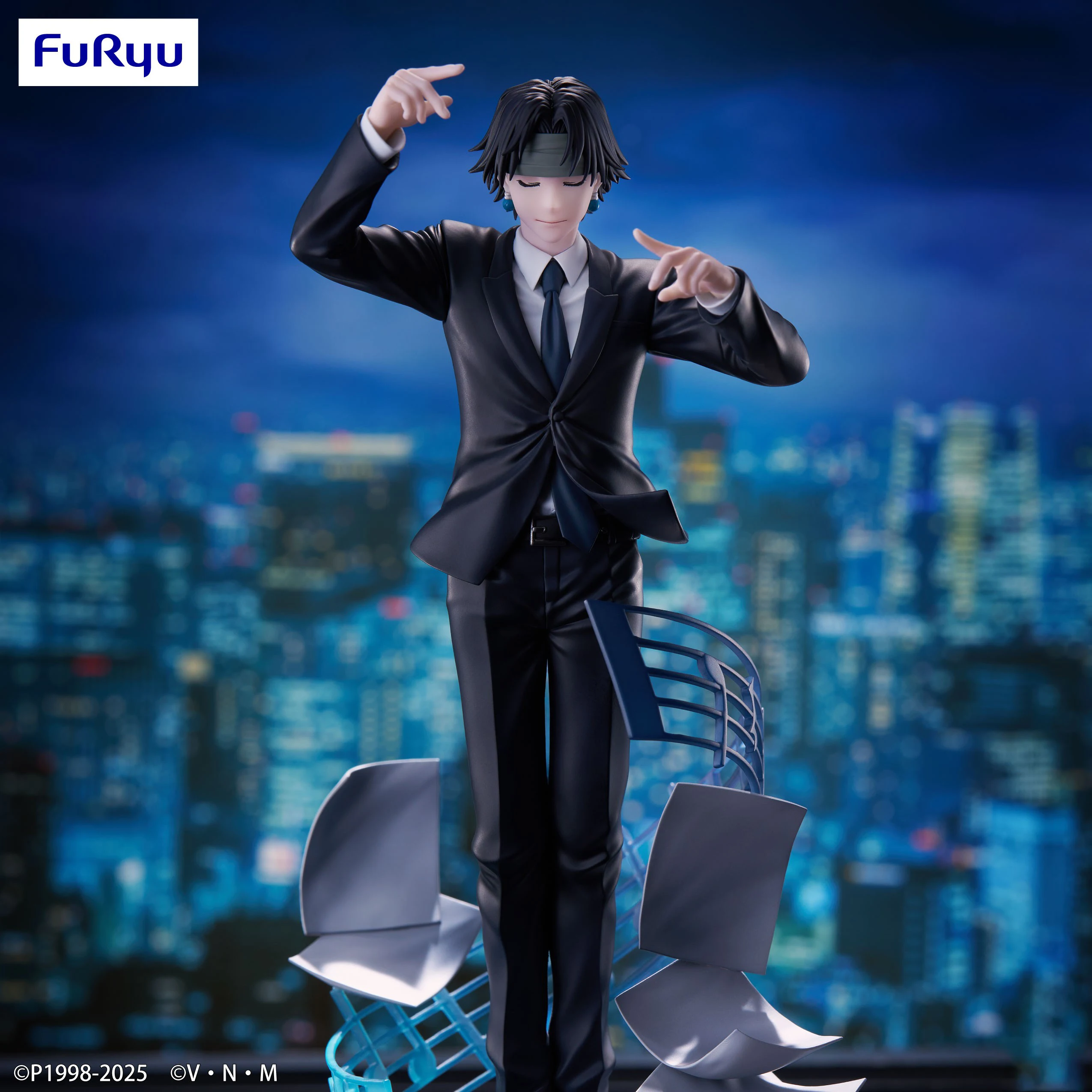 Original Furyu Hunter X Hunter Chrollo (Requiem Ver.) Exceed Creative Figure 20Cm Collection Model Toy Gifts