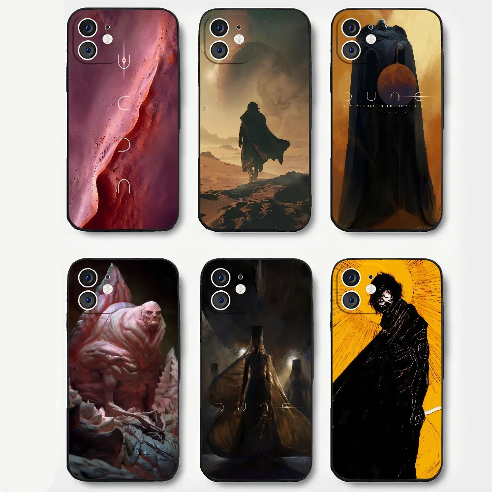 

D-Dune Movie Phone Case Silicone Soft For IPhone 16 15 14 13 12 11 Plus Pro Max Plus