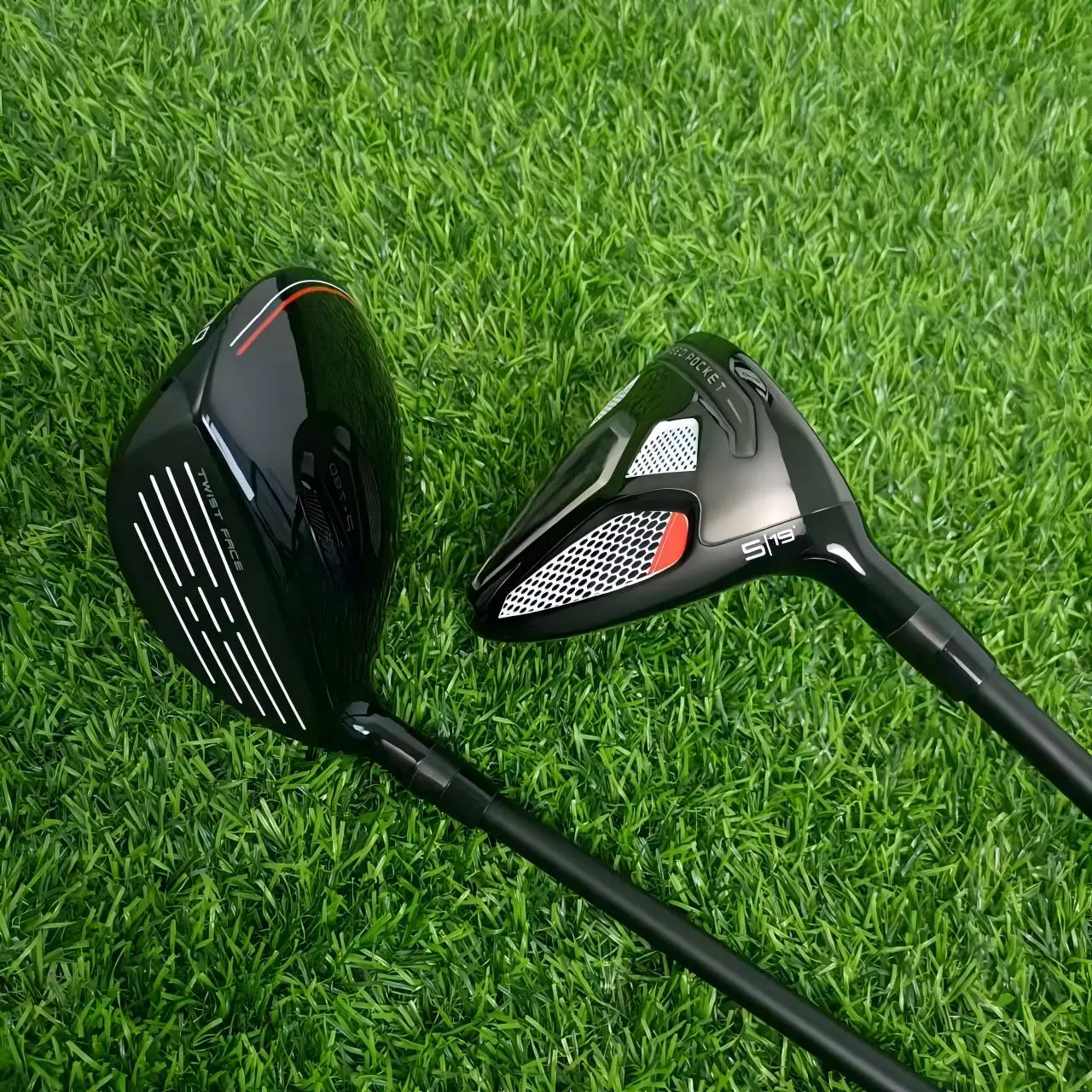 Golf Heren # 3 & # 5-delige Fairway Woods, grote zoete plek voor maximale vergeving van Fairway & Tee, RH