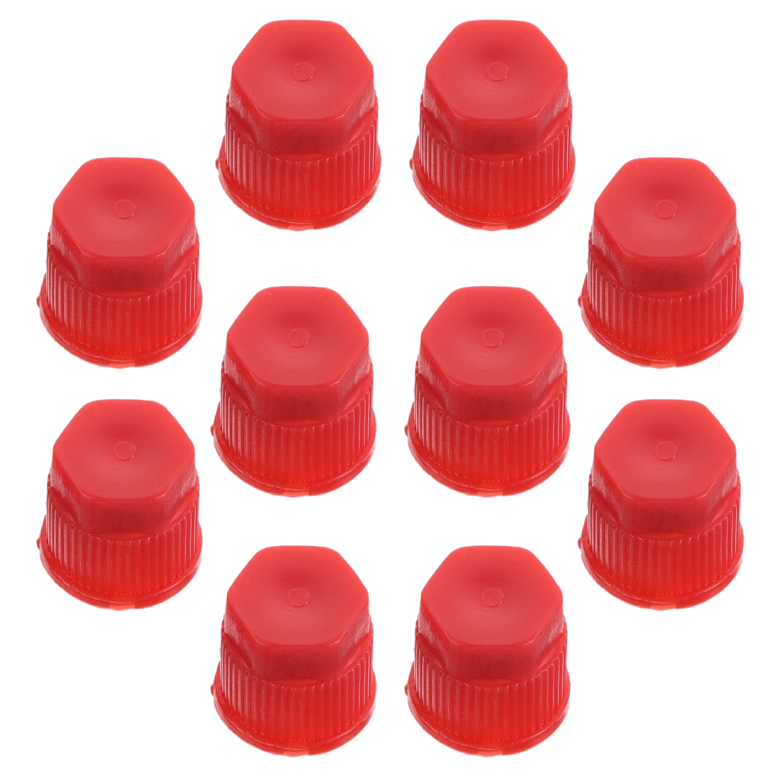 

10 шт. автомобильные колпачки для клапанов переменного тока, герметичные сменные крышки, простая установка, запасные части для кондиционера, аксессуары