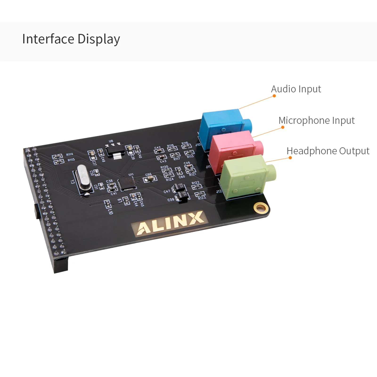 ALINX AN831 WM831 Audio Processing Module for FPGA Board Digital Signal Processing Board