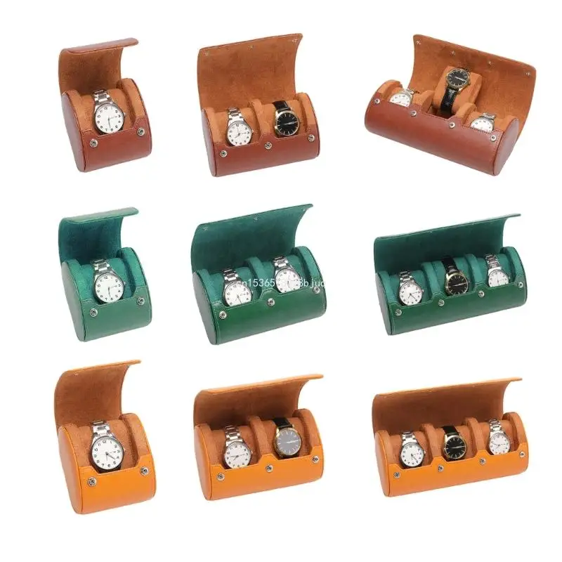 

Watch Storage Box PU Watch Case PU Material Perfect for Watches Storaging Dropship