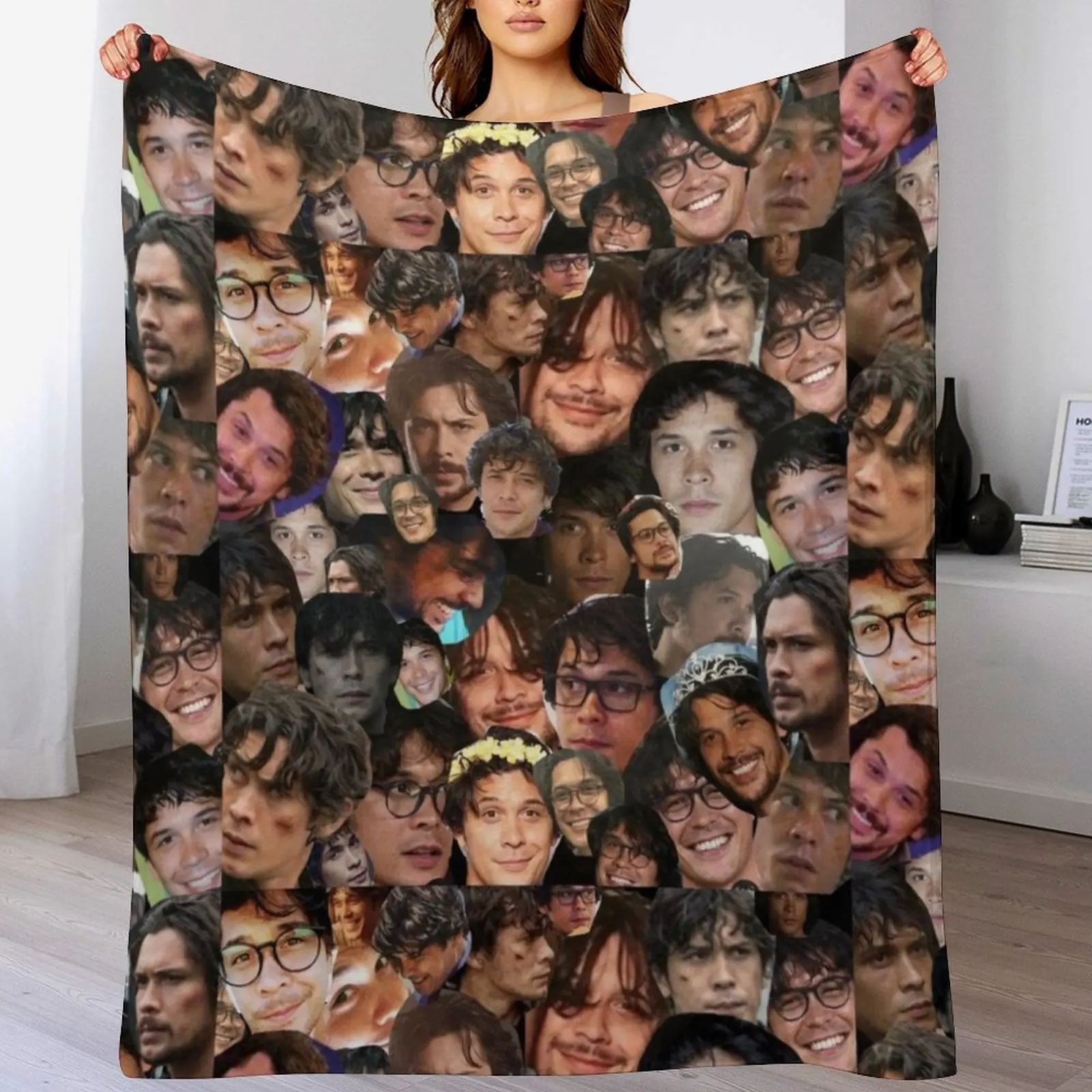 Thank You Bob Morley Throw Blanket Stylish Warm Blanket for Living Room Bedroom
