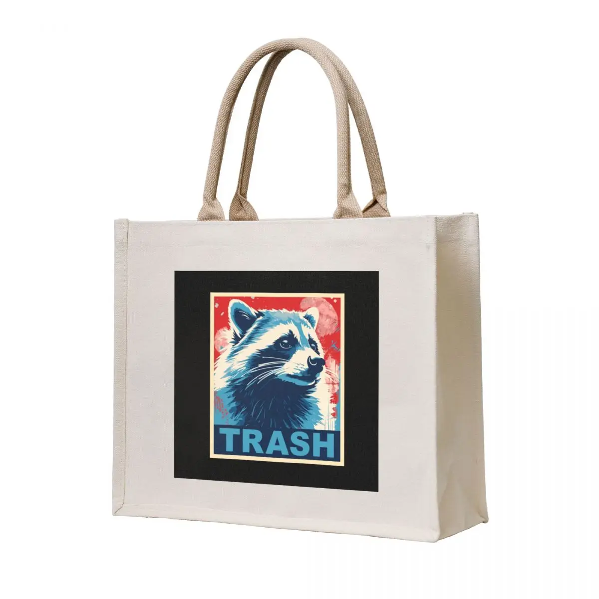 

Funny Meme Raccoon Gift Men Women Funny Raccoon Tote Bag Customizable tote bag foldable reusable bag Lady bags