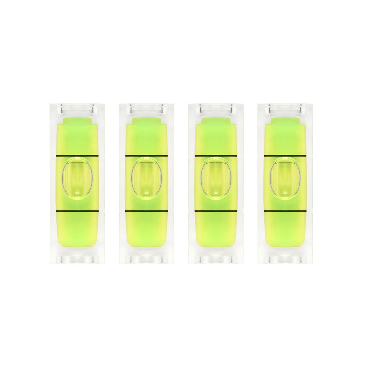 4Pcs 10x10x29mm Universal Square Bubble Spirit Level Tripod Measuring Camera