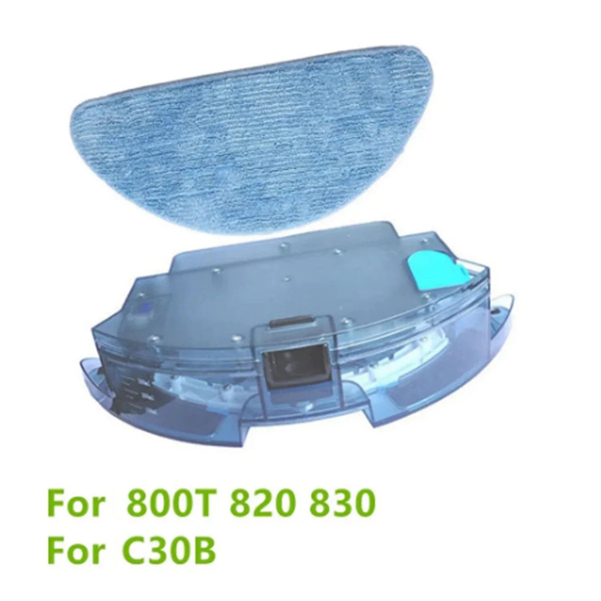 Mop Cloths Water Tank for 800T 820 830 Mop Pad for C30B Robot Vacuum Cleaner Parts