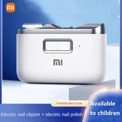 Xiaomi Mijia-完全な自動電気爪切り,磨かれた鎧のトリム,子供のマニキュア,スマートホームに適しています