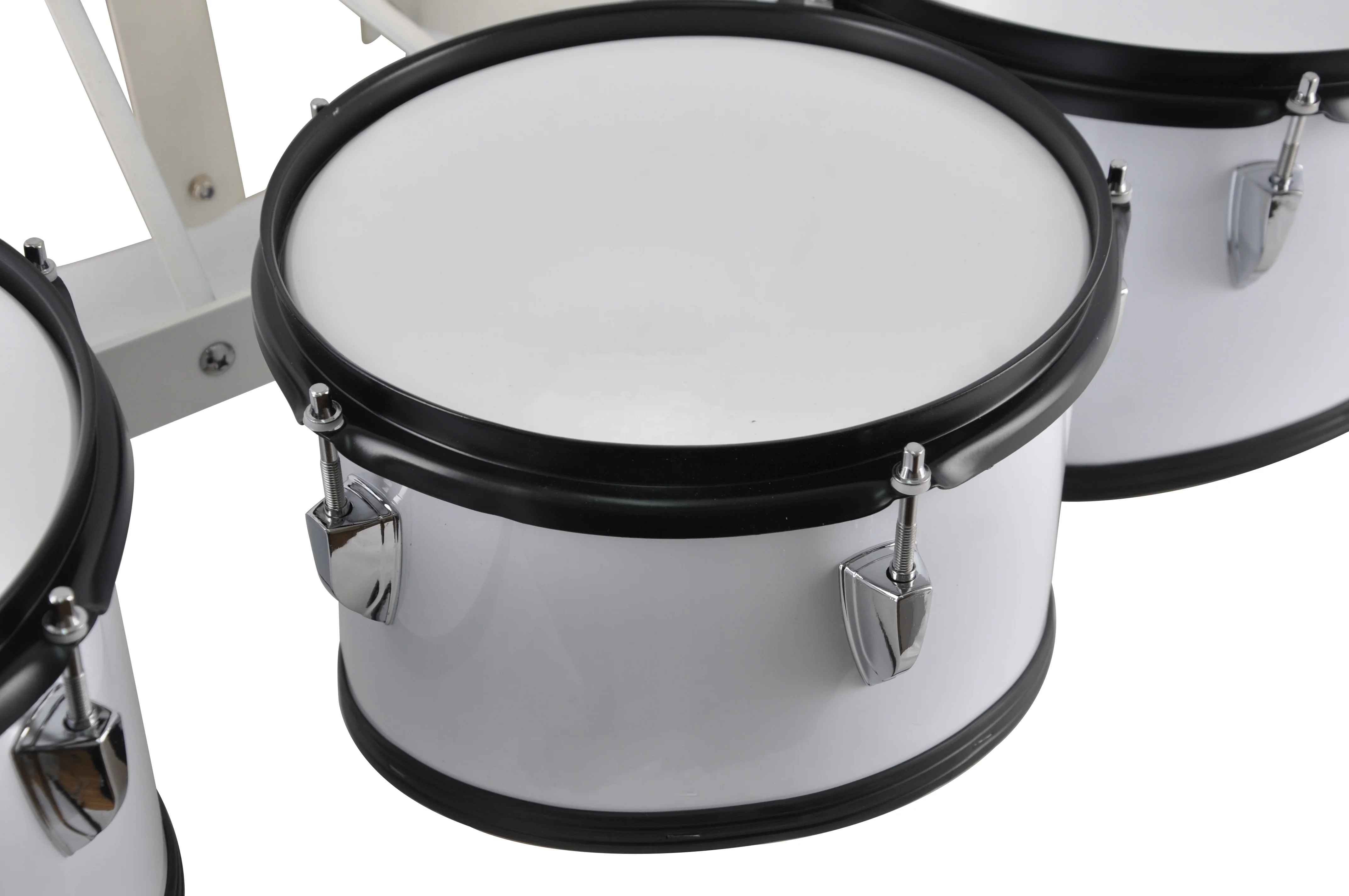 Percussion Instrument 10 11 12 inches Marching Drum With Carrier Drum Set